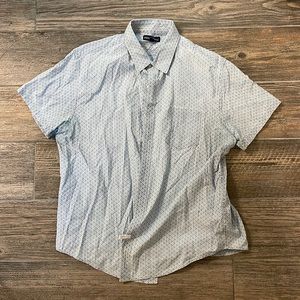 Mens Short sleeve button up
